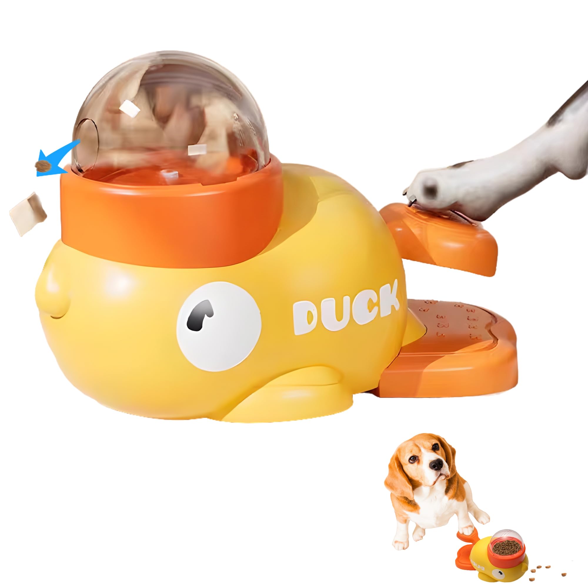 Jamper Duck Feeder interactive treat dispenser for dogs and cats